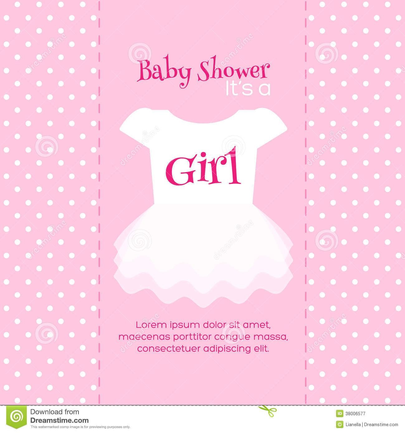 Design Free Printable Baby Shower Invitations for Girls