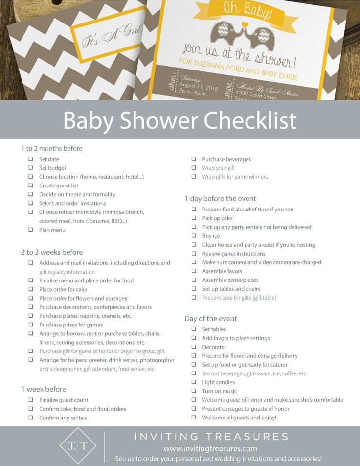 Best 25 Baby shower checklist ideas on Pinterest