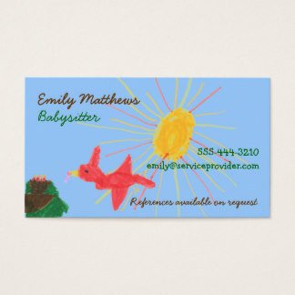Babysitting Business Cards & Templates