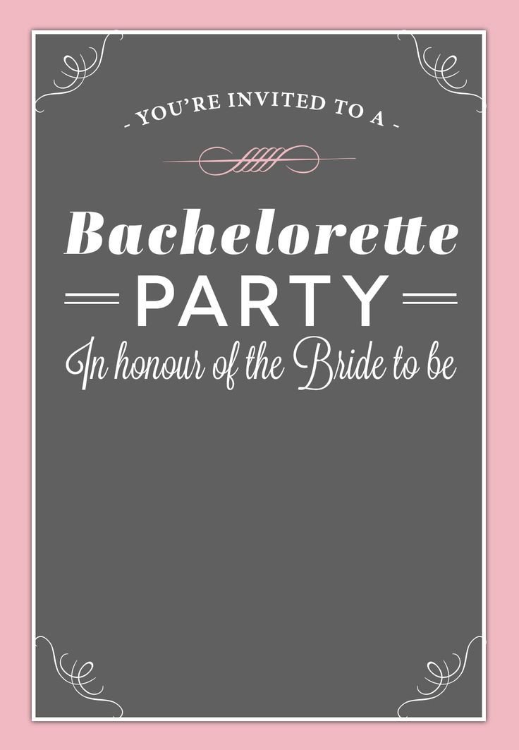 18 best Free Bachelorette Party Invites images on