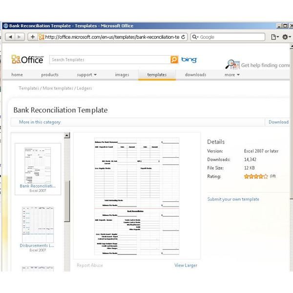 Use a Microsoft Excel Reconciliation Template to Help Your