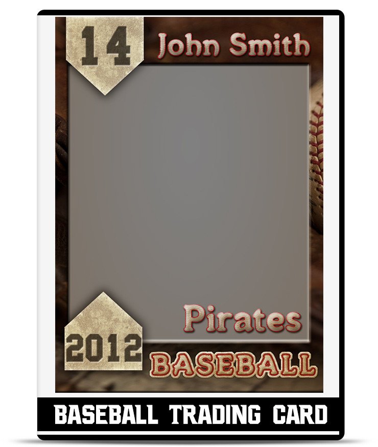 Baseball – Trading Card Template