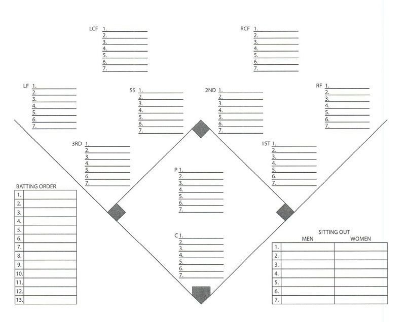 PSL Tools For Player Usage softball templates