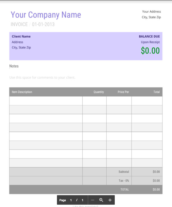 Top 5 Best Invoice Templates to use for Business