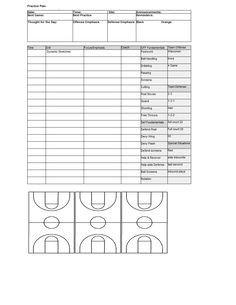 Create a printable basketball roster with this Excel