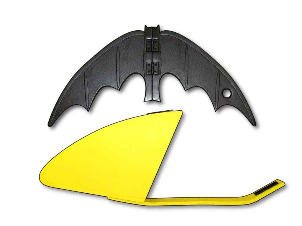 Template for 1966 Batarang and Pouch – The Foam Cave