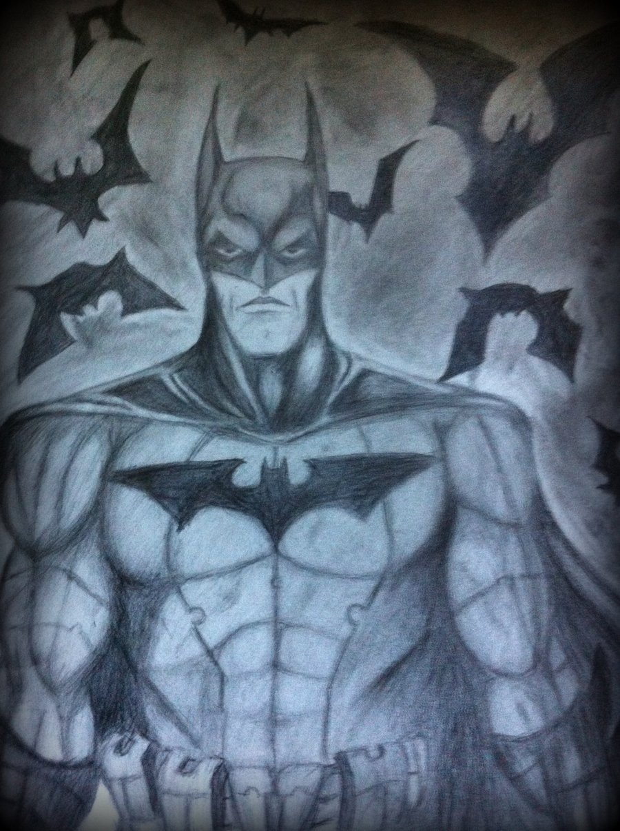 Batman Pencil Drawing by DiegoE05 on DeviantArt