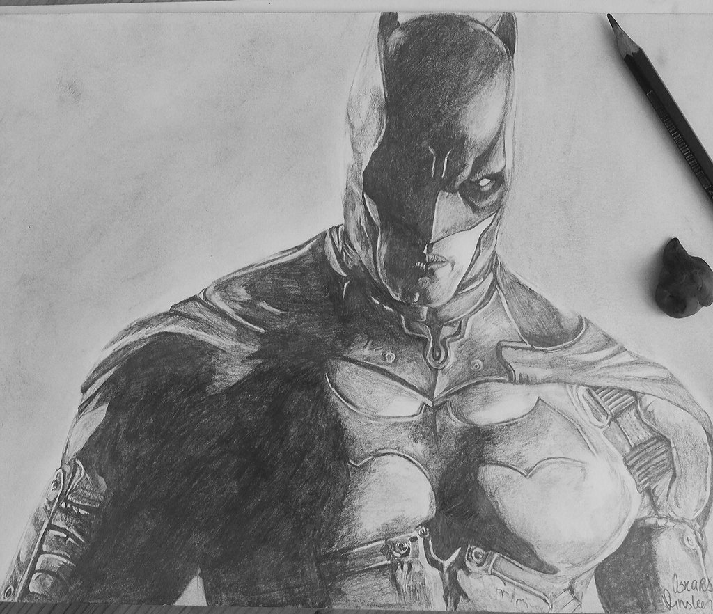 Batman pencil drawing by qscardART on DeviantArt