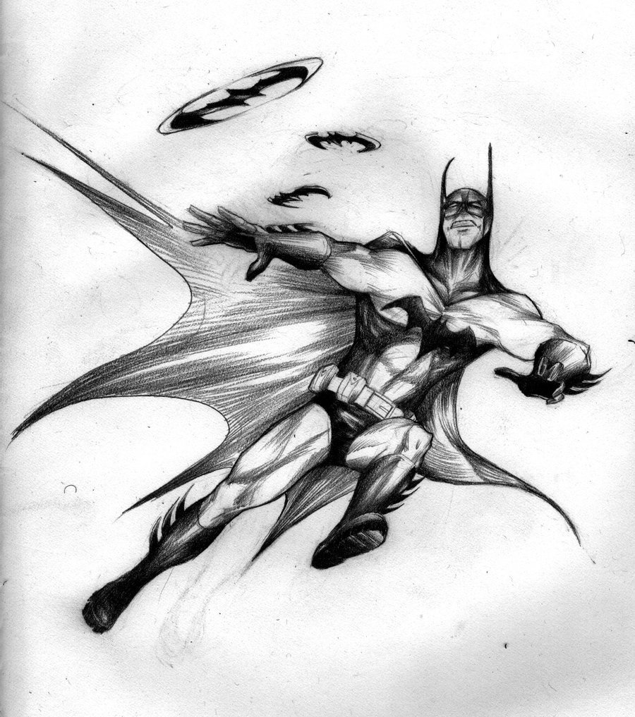 Batman Pencil drawing by Super archbrawler on DeviantArt
