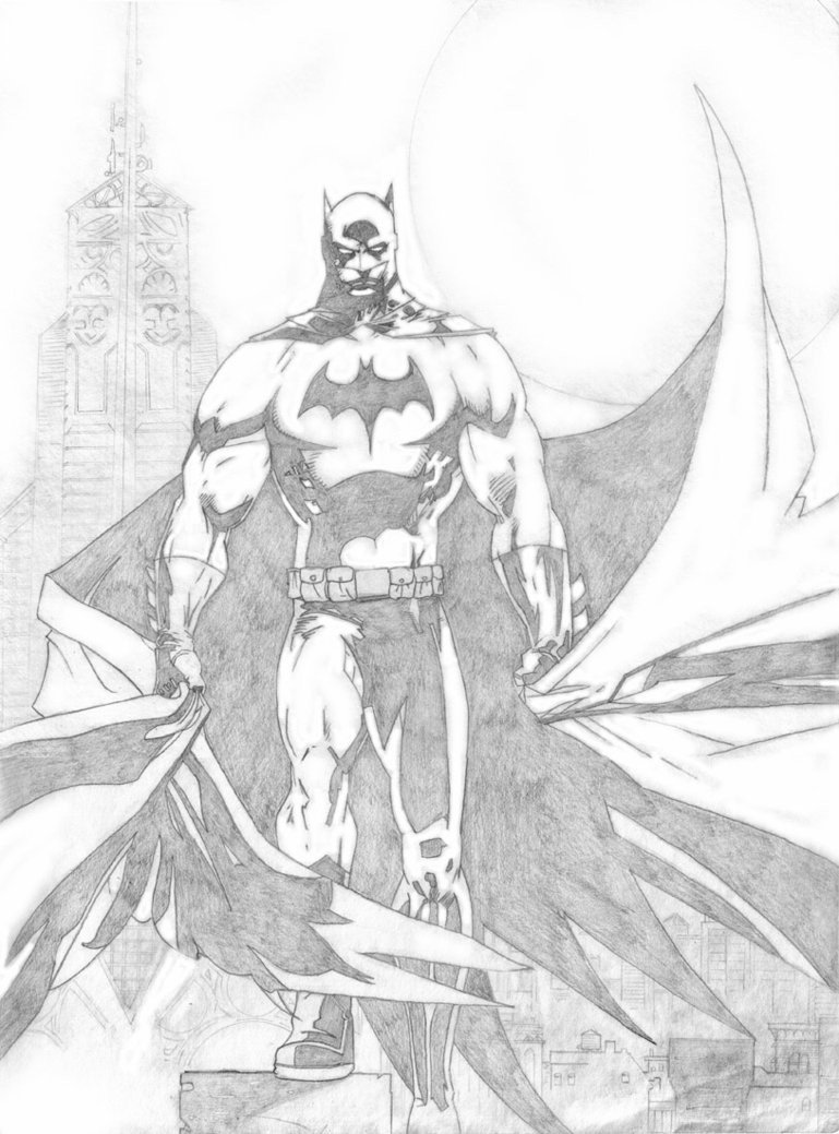 Batman Pencils by StingRoll on DeviantArt