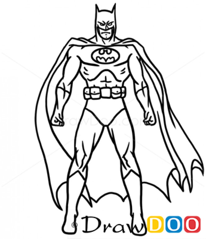 How to Draw Batman Cartoon Characters