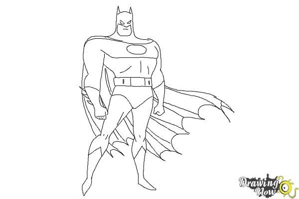How to Draw Batman Easy DrawingNow