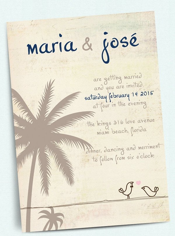 25 Wedding Invitation Templates PSD EPS PNG Word