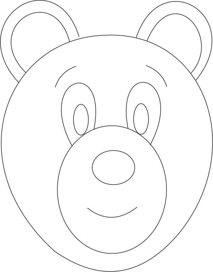 17 Best ideas about Bear Mask on Pinterest