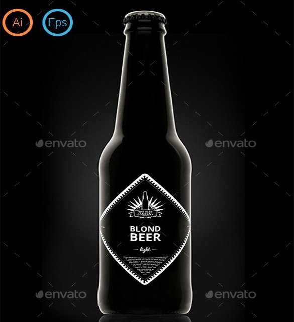 Beer Label Template 27 Free EPS PSD AI Illustrator