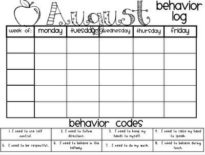 25 best Monthly behavior calendar ideas on Pinterest