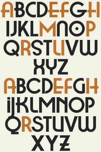 69 best Art deco typeface images on Pinterest