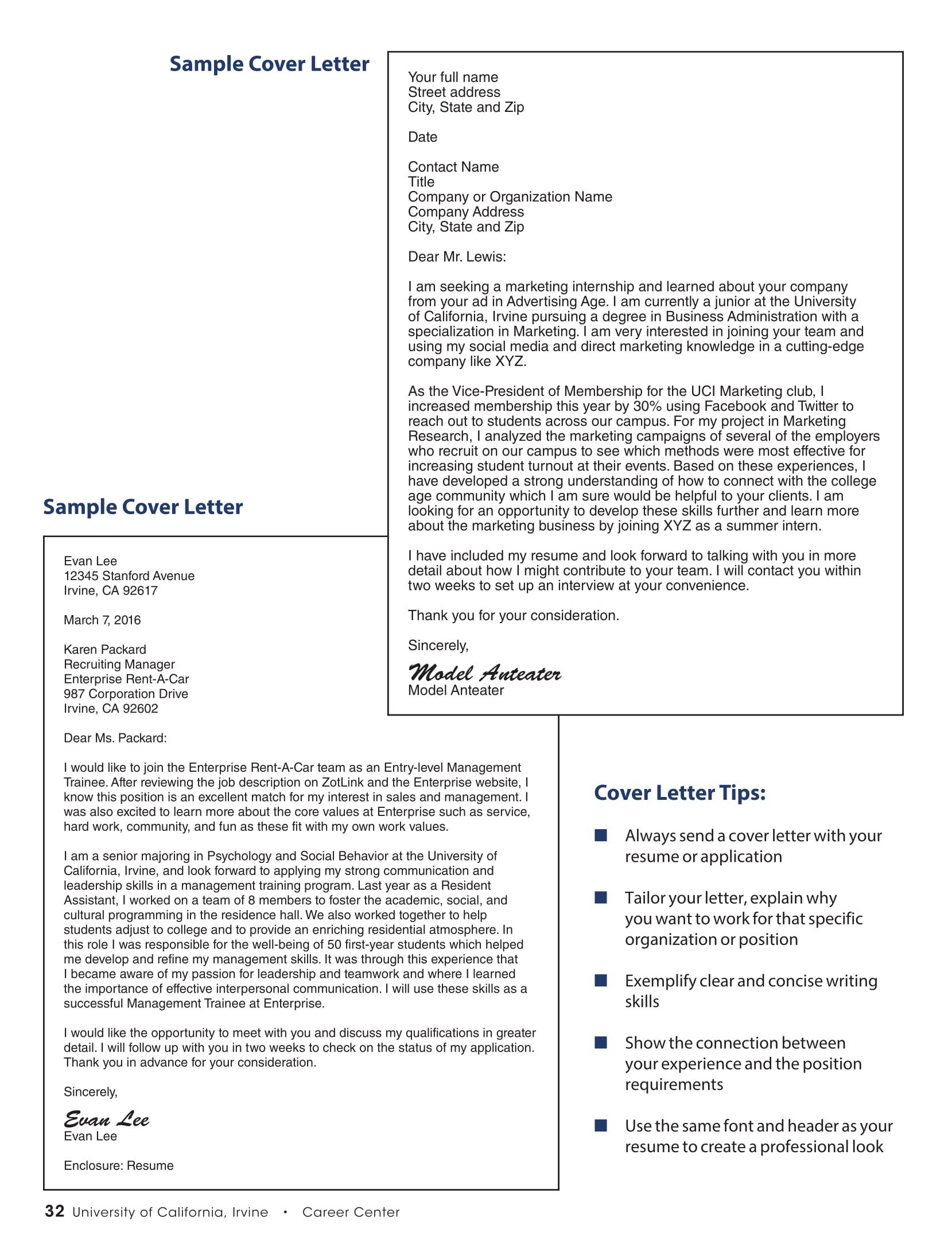 32 Best Sample Cover Letter Examples for Job Applicants