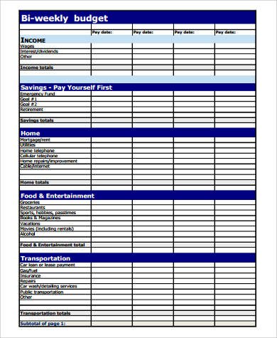 Sample Bud Worksheet in PDF 10 Examples in PDF