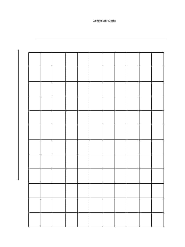41 Blank Bar Graph Templates [Bar Graph Worksheets]