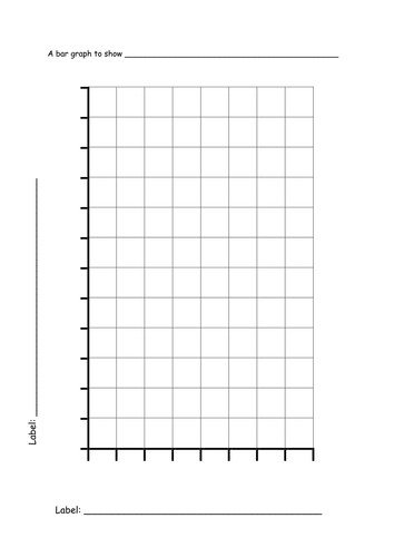 Simple Bar Graph Template by SBT2 Teaching Resources Tes