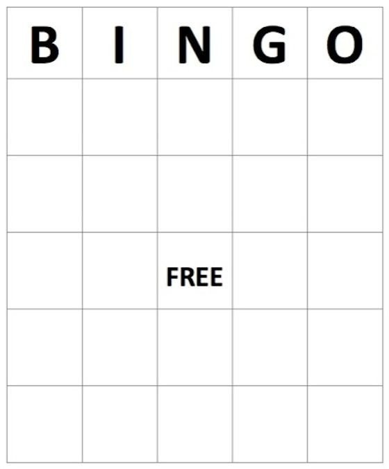 Best 25 Bingo template ideas on Pinterest