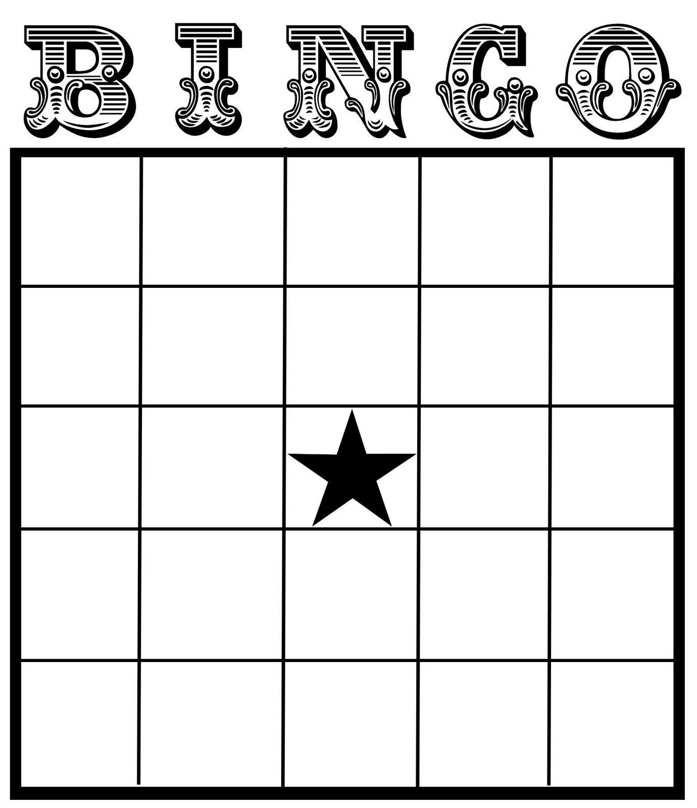 Christine Zani Bingo Card Printables to