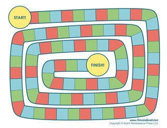 Blank Board Game Template Printables