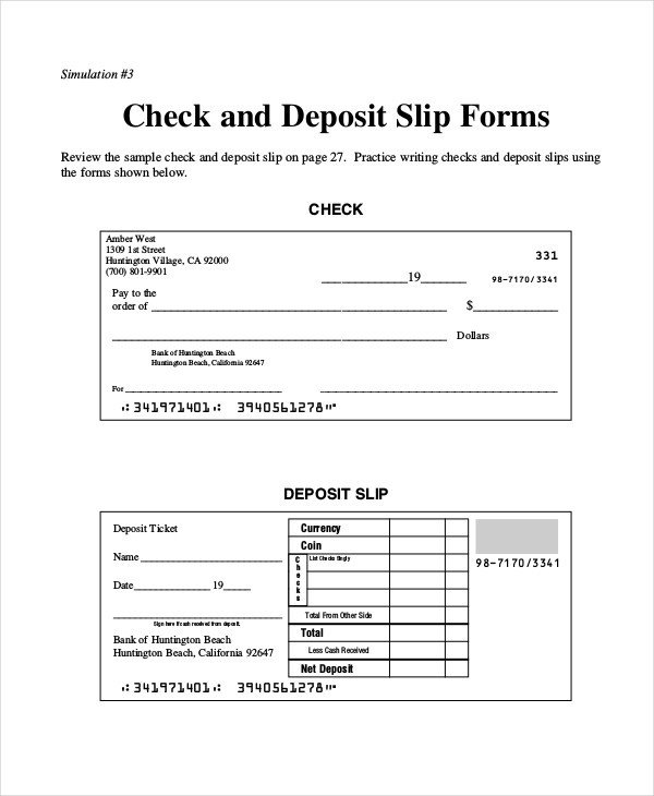 check template pdf 13 Various Ways To Do Check Template