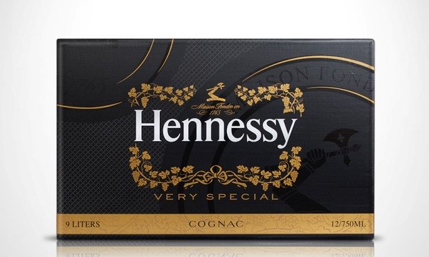 20 of Blank Hennessy Label Template