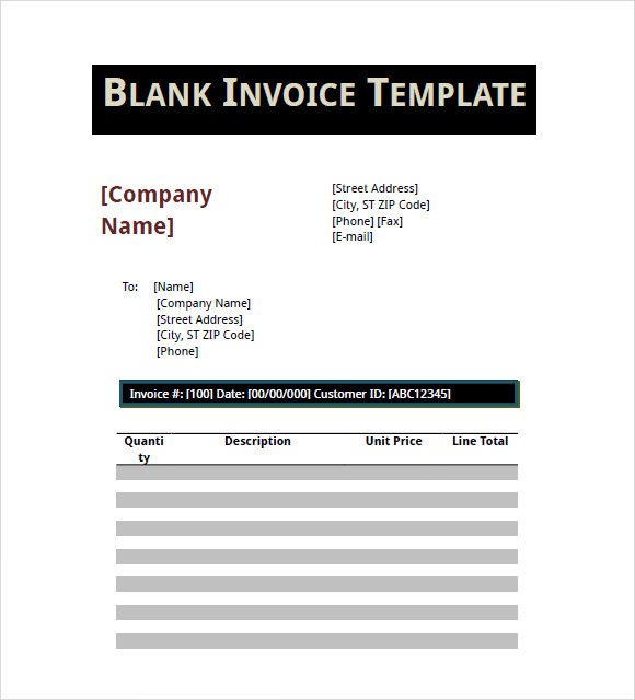 16 Basic Invoice Templates Google Docs Apple Pages PDF