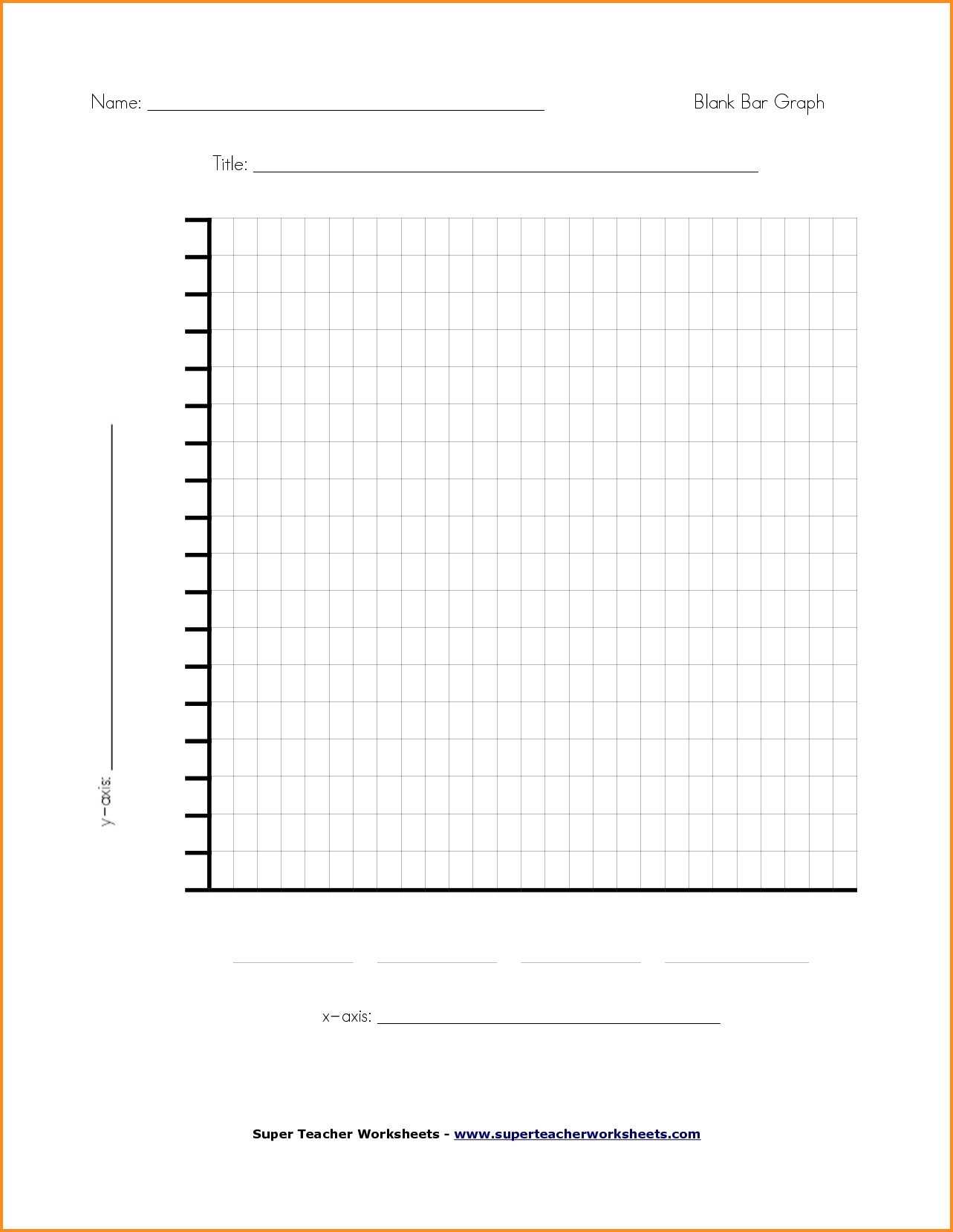 Line Graph Template Printable