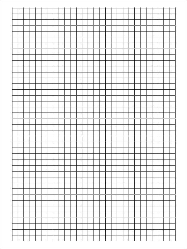 Sample Blank Graph Paper 9 Free Documents in PDF