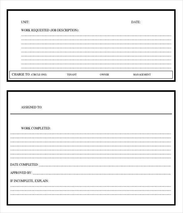 28 Blank Order Templates – Free Sample Example Format