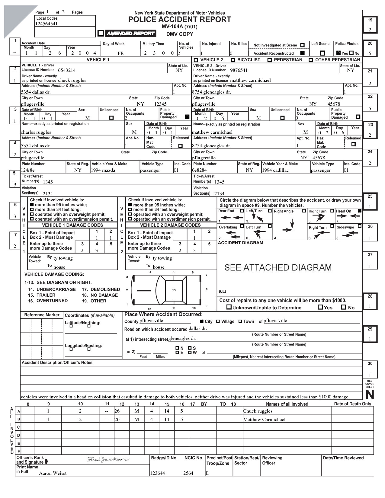 Blank Police Report Template sample police report forms