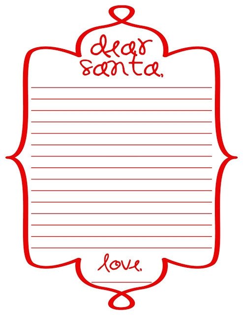 Top 15 Best Blank Letters to Santa Free Printable