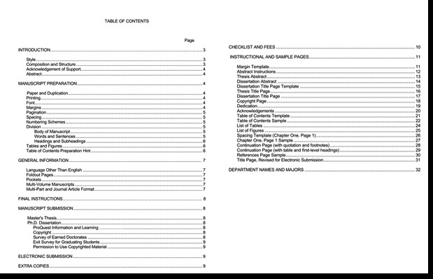 18 Table of Contents Templates with Guide on How to Create