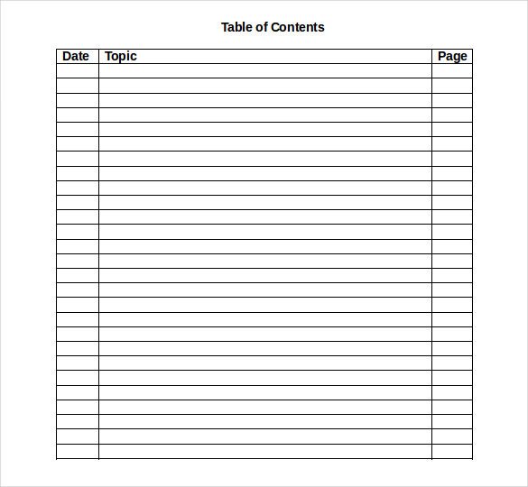 24 Table of Contents PDF DOC