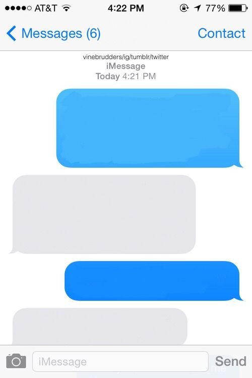 freetoedit blank imessage message iphone template