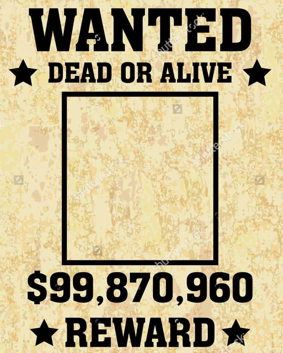 6 Wanted Poster Templates Word Excel Templates