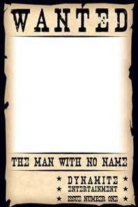 blank wanted poster template free Bing images