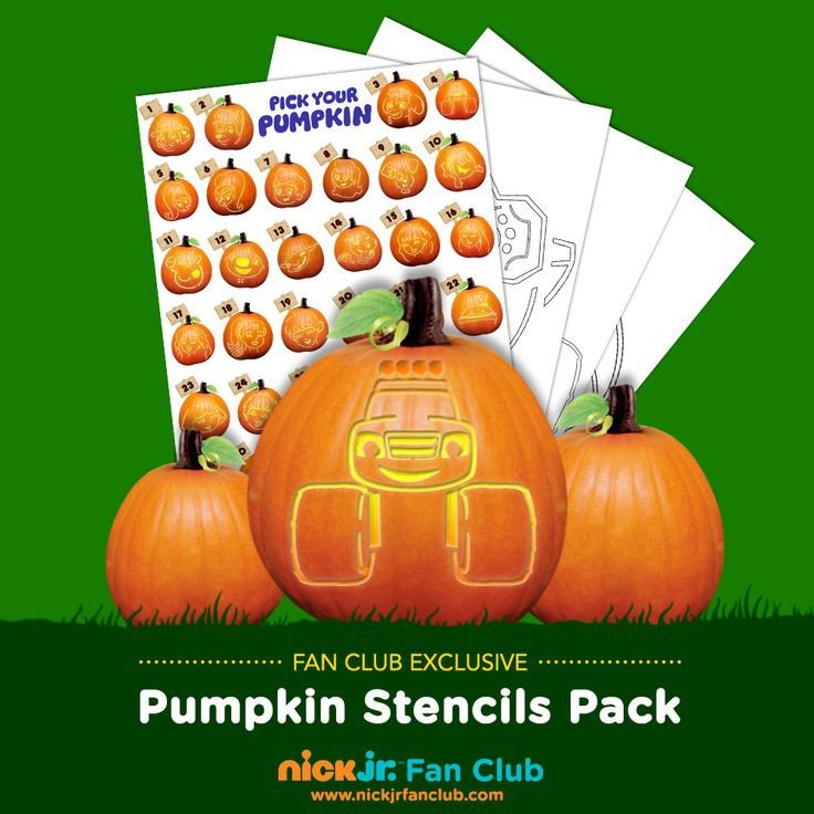 Download these pumpkin stencils to make your very own