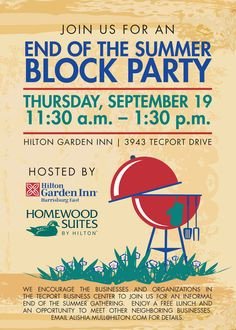 Download this Block Party Flyer Template and other free