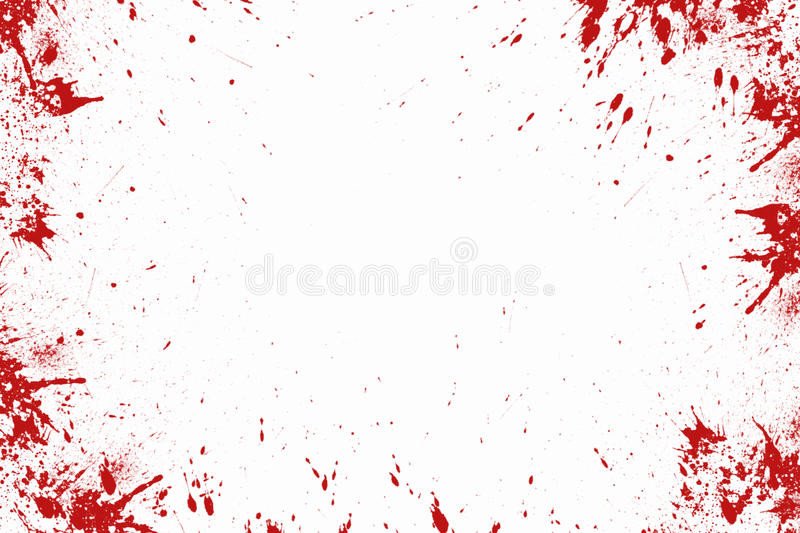 Blood Splatter Halloween Background Stock Image Image