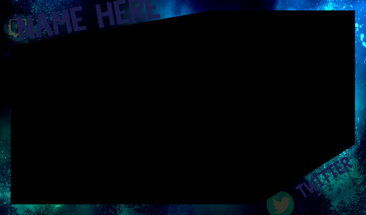 Simple Twitch Border by Wombalar on DeviantArt