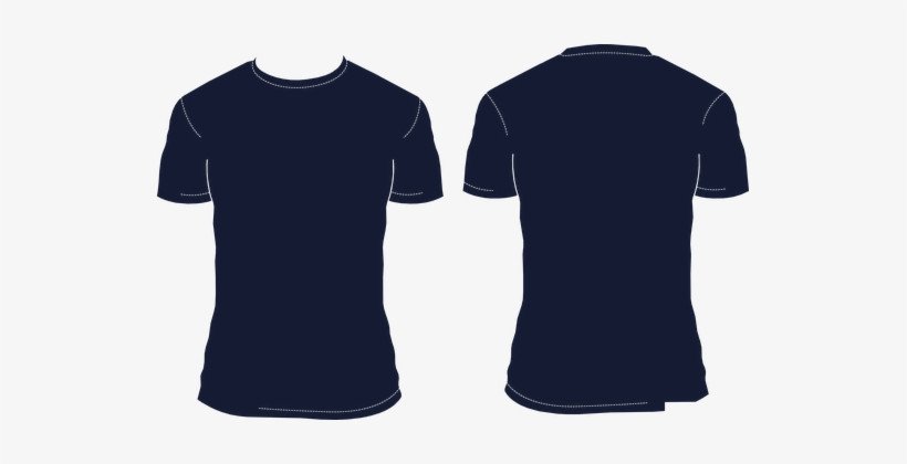 T Shirt Template Blank Shirt T Shirt T Shi Navy Blue