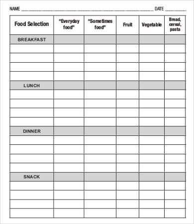 29 Meal Plan Templates Word PDF Docs