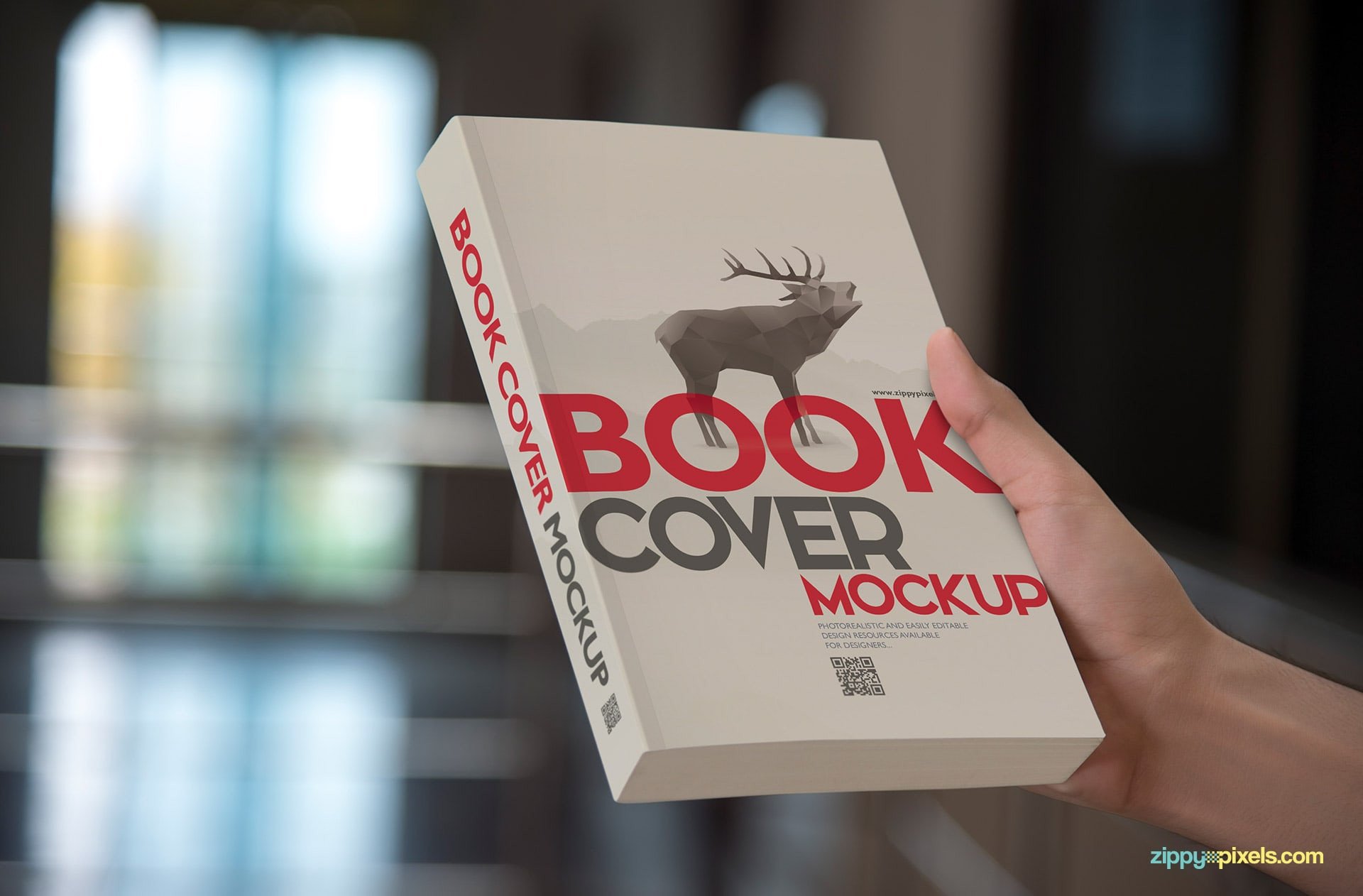 15 realistic Paperback Book Cover Mockups