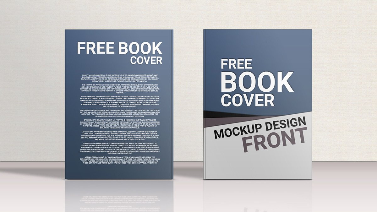 40 Free PSD Book Cover Mockups for Business and Personal