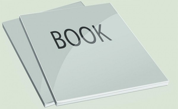 54 Book Cover Design Templates PSD Illustration